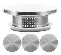 PRETYZOOM Couvercle de Pichet en Acier Inoxydable 4 Pièces Joint en Silicone, Étanche et Facile à Nettoyer, Compatible Carafe Filtrante pour Usage Quotidien Couleur Couleur Aléatoire