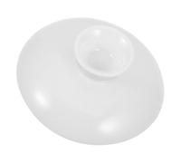 PRETYZOOM Couvercle Prévenant Blanche en à Tasse Élégant Thé de Céramique les Éclaboussures Brûlures Service, Domicile