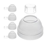 PRETYZOOM Couvercles Main PC Cocktail de 10 Shaker Lot de pour d'une Pièces, Étanches Faciles à Utiliser et Bouteilles Mixer et Bars Professionnels
