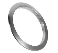 PRETYZOOM Couverture Encastrée pour Poubelle de Comptoir Acier Inoxydable Anneau de Trémie Rond Intégré Couvercle Évier Encastré pour Cuisine et Salle de Bain