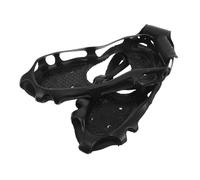 PRETYZOOM Crampons Antidérapants Dents Tep pour Chaussures Traction Renforcée Protection Intégrale pour Glace Randonnée Neige et Alpinisme Légers et Faciles à Enfiler