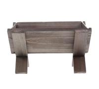 PRETYZOOM Crèche Noël Bois Moderne Décor Élégant Multifonctionnel pour Garçon Fille Jésus Artisanat Religieux Authentique et Éducatif Cadeau pour Décoration Église