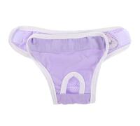 PRETYZOOM Culottes Menstruelles Lavables Absorbantes pour Petites Races Chiennes Respirantes Pantalons Physiologiques Réutilisables pour Gestion des Fuites Urinaires Confort et Protection