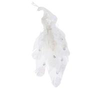 PRETYZOOM Décoration De Paon Artificiel Figurine De Paon Réalisiste pour Intérieur Et Jardin
