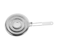 PRETYZOOM Diffuseur Chaleur Gaz en Acier Inoxydable Argenté, Dessous de Marmite Rond Léger Isolation Thermique, pour Casseroles en Fonte et Cuisinières Électriques