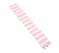 PRETYZOOM Échelle pour Exercices Résistante Acier Bois pour Inoxydable et Hamster Jouet aux Morsures Décoratif Accessoire Décoration Chinchilla de Bureau pour Animaux