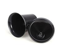 PRETYZOOM Élégant Crachoir À Vin Noir en Plastique À Double Oreilles pour Dégustation De Vin