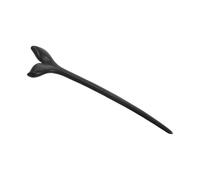 PRETYZOOM Élégante Pince à Cheveux en Bois Sombre Sculpté Accessoire Chignon Vintage Fait Main Épingle Décorative pour Coiffure Raffinée Style Chinois Classique