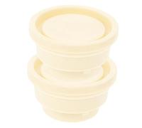 PRETYZOOM Embouts en Caoutchouc pour Échelle de Piscine Pare-Chocs en Caoutchouc 2pcs Beige Antidérapants pour Pieds D’échelle et Échelle de Piscine Faciles à Installer Retirer