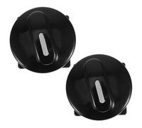 PRETYZOOM Ensemble De 2 Interrupteur Rotatif Robuste à 4 Positions avec Sélecteur de Vitesse à 3 Vitesses et Bouton en Abs pour Ventilateur et Fonction Chauffage