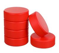 PRETYZOOM Ensemble de 6 Palets de Hockey en Mousse Légère Accessoires d'Entraînement pour Garçon et Filles, Adaptés aux Jeux en Salle et Manipulation Facile