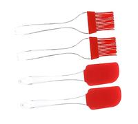 PRETYZOOM Ensemble Dustensiles De Cuisine Brosse Et Grattoir Pour Barbecue Pour Grillades De Poulet Et Steak