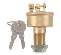 PRETYZOOM Ensemble Interrupteur D'allumage 3 Positions Robuste, Interrupteur D'arrêt Batterie Marine Étanche, Coupe-batterie pour Voiture, Bateau et Camion, Commande Fiable pour Démarrage