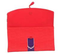 PRETYZOOM Enveloppe Rouge De Mariage Enveloppe Chinoise Sac Cadeau Tissu Pour Bijoux