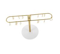 PRETYZOOM Étagère de Rangement Stand d'organisateur à Clip de Griffe Stockage d'accessoires de Cheveux Support de Rangement pour Pinces à Cheveux Pince à Griffes Le Fer Doré