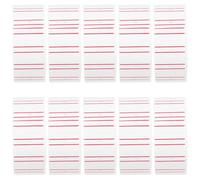 PRETYZOOM Étiquettes de Prix Blanches 30 Rouleaux en Papier Autocollant pour Machine à Étiqueter pour Magasins Alimentaires et Fruitiers