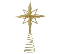 PRETYZOOM Étoile De Noël Décoration Sapin Topper Créatif pour Arbre De Noël Ornement Festif