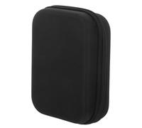 PRETYZOOM Étui de Transport Rigide en EVA pour 10 Flacons Roll-on 10 ML D’Huiles Essentielles Pochette Portable Noire Organiseur Compact et Étanche pour Voyage et Usage Extérieur