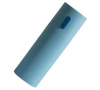 PRETYZOOM Étui de Voyage Portable Design Simple pour Brosse à Dents en Plastique Bleu Protège la Brosse et Prévient la Déformation des Poils, pour Voyages d'affaires et Loisirs