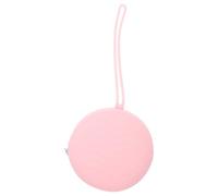 PRETYZOOM Étui Porte-étui Menstruel en Silicone Rose Léger Surface Lisse, Facile à Nettoyer, Boîte de Rangement Pratique pour Cup Menstruelle à Emporter Paquet à Main ou Paquet à Dos