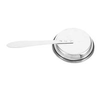 PRETYZOOM Extincteur à Bougie Tinter Sonnerie Sonnette Autocollants en Mousse Décoration De Porte D'entrée Mini Saupoudrer Plat Raisin Conteneur d'air Chose Souffler Acier Inoxydable Silver