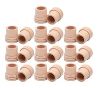 PRETYZOOM Extincteur Moxa en Bois pour Bâton de 1,8cm, Facile à Utiliser et Résistant la Déformation, Pack de 20 Pièces pour Massage et Moxibustion Domestique