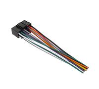 PRETYZOOM Faisceau de Câbles pour Autoradio Voiture│Adaptateur Faisceau Radio Compatible│connecteur Audio Robuste│Installation sans Modification│Usage Auto Voiture Noir