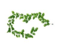 PRETYZOOM Feuilles de Monstera Artificielles Fausse Vigne Suspendue Guirlande Plante Verte pour Décoration Murale Mariage Fête Jardin Balcon Chambre Simulation Plante Tropicale