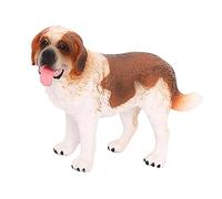 PRETYZOOM Figurine De Chien Saint-Bernard Plastique Modèle Animal Artificiel pour Décoration De Bureau Et Jouet Éducatif pour Garçon Fille