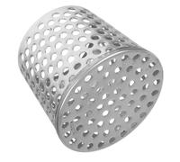 PRETYZOOM Filtre de Gouttière Acier Inoxydable Tamis Conique PVC pour Évacuation Latérale Protection Anti-bouchage pour Descente Eau de Toit et Balcon