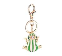 PRETYZOOM Grenouille Porte-Clés Strass Porte-Clés à Main Charmes D'anniversaire