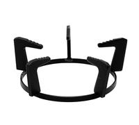 PRETYZOOM Grille Gazinière en Fonte Noire, Support de Casserole Mat et Antidérapant, pour Barbecue et Cuisson à Gaz Confortable