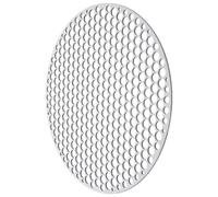 PRETYZOOM Grille Ronde en Acier Inoxydable pour Barbecue, Maille Pratique Permettant la Circulation Fumée, pour Poulet et Poisson en Cuisson Extérieure