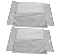 PRETYZOOM Housse de Congélateur Extérieur Imperméable et Pare-Soleil avec Isolation Thermique Aluminium pour Protection des Congélateurs Verticaux