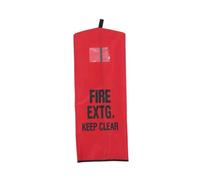 PRETYZOOM Housse de Protection Rouge pour Extincteur d'eau 12kg, Imperméable et Haute Visibilité, pour Usage Extérieur sur Patio et Protection Les Intempéries