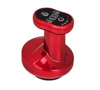 PRETYZOOM Instrument de Grattage Électronique, Machine à Ventouses Électronique Rechargeable, Massage par Pression Négative, Thérapie Chauffante, Abs, Rouge, pour Soulager et Relaxer