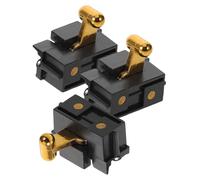 PRETYZOOM Interrupteur Marche/arrêt pour Tondeuse à Cheveux, Lot de 3 Pièces Boîtier Noir et Rouge, Contrôleur de Remplacement pour Coupe-bordures, Pièces Détachées Précises pour Usage