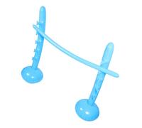 PRETYZOOM Jeu Gonflable Limbo pour Garçon Fille et Adultes Perche Gonflable Portable Jeu Extérieur pour Plage Camping et Anniversaires Famille