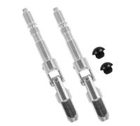 PRETYZOOM Joint 2 Pièces pour Cric Hydraulique 12 X 130 Mm, Accessoire de Levage Double Pompe, Pièce de Rechange en Acier pour Réparation Cric de Plancher, Compatible Remorque Voiture