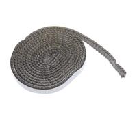 PRETYZOOM Joint Plat Autocollant pour Poêle à et Cheminée Bande Étanchéité Résistante Chaleur Corde de Joint pour Porte de Four Insert Facile à Installer Polyvalent pour Chauffage