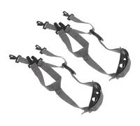 PRETYZOOM Jugulaires Réglables Boucle Ajustable en Plastique et Polyester Lot de 2 pour Casque de Sécurité pour Chantier et Environnement de Travail