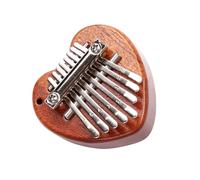 PRETYZOOM Kalimba 8 Notes en Bois Naturel Mini Piano à Pouces Portable pour Débutants Instrument Musical Léger et Compact Musical Créatif pour Garçon et Filles et Adultes
