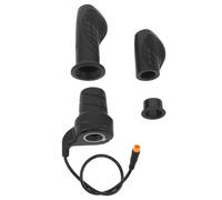 PRETYZOOM Kit d'Accélérateur à Pouce Demi-Tour pour Trottinette Électrique 24-72V Connecteur Étanche M8 Pièces Universelles Compatibles Scooters Électriques Contrôle Vitesse Précis pour