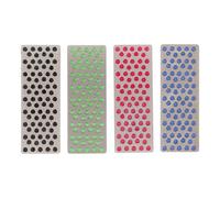 PRETYZOOM Kit d'Affûtage de Snowboard 4 Pièces Pierre de Conditionnement Diamantée Lime Latérale et Outil de Bord Compatible Skis et Snowboards Entretien Précis pour Sports d'hiver