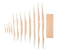 PRETYZOOM Kit de Renfort Interne en Bois D’épicéa 91 Cm pour Guitare Acoustique, Kit de Construction et Réparation de Table D’harmonie, Support Structurel Solide pour Luthier, Accessoires