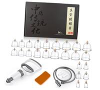 PRETYZOOM Kit de Ventouses sous Vide avec Pompe Manuelle pour Usage | Plastique et Métal, Format Portable et Compact, Usage Bureau ou Maison, Soin Ciblé et Maniement Sûr