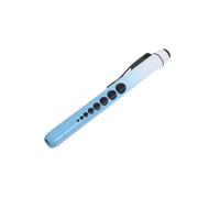 PRETYZOOM Lampe Stylo D’Inspection Médicale en Alliage D’Aluminium Noir LED Blanche Intense Rechargeable Portable pour Examens Buccaux Orl et Ophtalmiques - Outil Professionnel pour