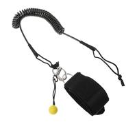 PRETYZOOM Leash de Sécurité à Dégagement Rapide pour Paddleboard Sup Corde de Jambe Élastique 274 M Sangle de Cheville Noire Adaptée au Surf Stand Up Paddle et Bodyboard