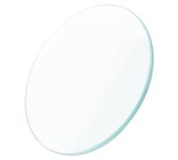 PRETYZOOM Lentille Convexe Grossissante 75 MM Diamètre Focale 25 MM Lentille en Verre Optique pour Cours de Physique Expériences Scientifiques Chauffage Solaire et Bricolage Loupe