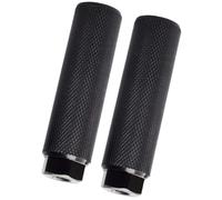 PRETYZOOM Levier de Repose-Pied Arrière pour VTT, Pédale Robuste en Alliage | Noir, Grip Moleté Antidérapant, Montage Facile Axe Arrière, pour Vélo de Montagne et Quotidiens